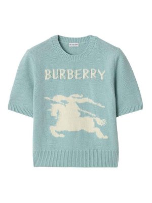 BURBERRY: maglia collo rotondo - Maglione Ekd In Lana E Cashmere