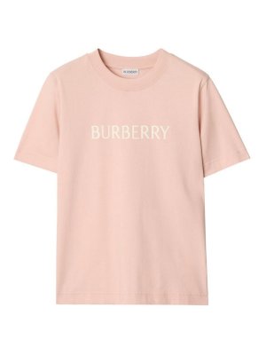 BURBERRY: T-shirts - T-Shirt - Métallique