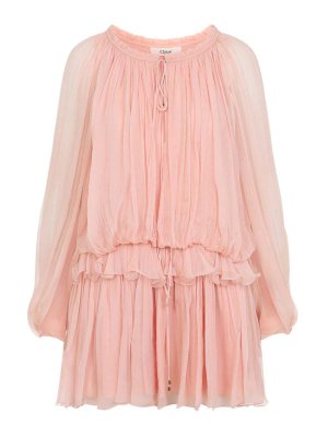 CHLOE': abiti corti - MiniVestito  in seta