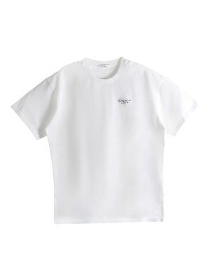 GIVENCHY: t-shirts - Logo Cotton T-Shirt