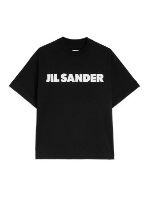 JIL SANDER: Camisetas - Camiseta - Negro