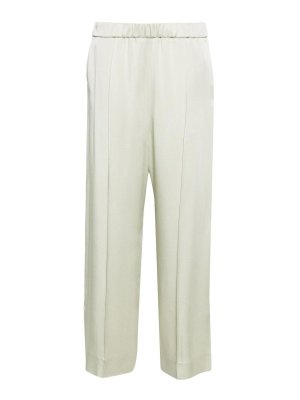 JIL SANDER: Pantalones casual - Pantalón Casual - Verde Claro