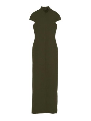 SOLACE LONDON: Vestidos largos - Vestido Largo - Verde