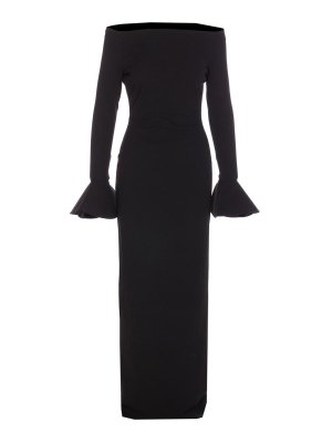 SOLACE LONDON: Maxikleider - Maxikleid - Schwarz