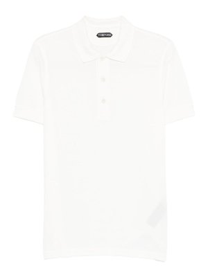 TOM FORD: polo - Polo in misto cotone