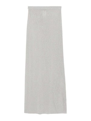 TOM FORD: Jupes longues - Jupe Longue - Argent