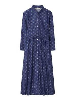 TORY BURCH: Vestidos largos - Vestido Largo - Azul