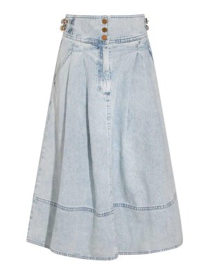 ZIMMERMANN: Jupes longues - Jupe Longue - Bleu