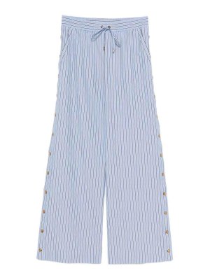 ZIMMERMANN: Pantalones casual - Pantalón Casual - Azul