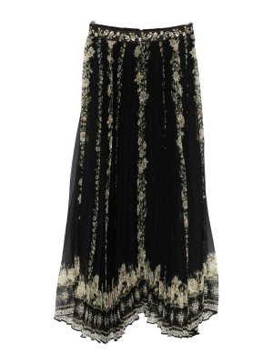 ALICE+OLIVIA: Jupes longues - Jupe Longue - Noir