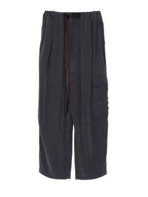 ALYSI: Pantalons casual - Pantalons Décontractés - Gris