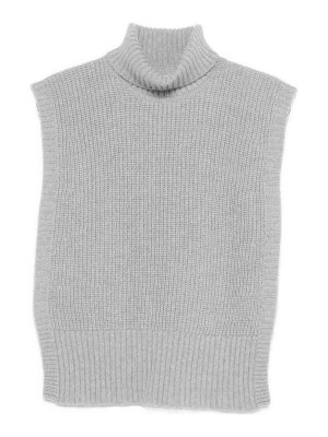 DAVANTINO: Suéteres con cuello pico - Suéter Cuello Redondo - Gris Claro