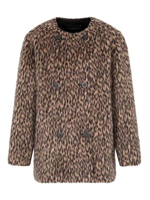 EMPORIO ARMANI: Abrigos semilargos - Abrigo Midi - Multicolor