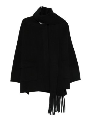 ERMANNO FIRENZE: Capes & Ponchos - Cape - Noir