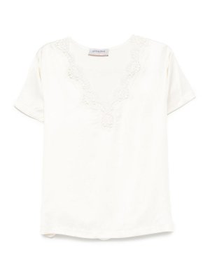 ERMANNO FIRENZE: Camisetas - Camiseta - Beis