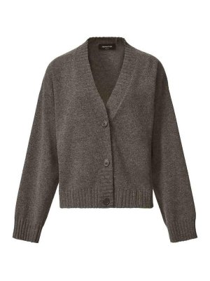FABIANA FILIPPI: cardigans - Wool V-Necked Cardigan