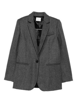 FORTE FORTE: Blazer - Blazer - Grau