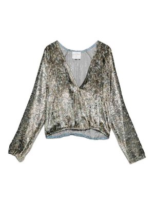 FORTE FORTE: Tops & Tank tops - V-Necked Top