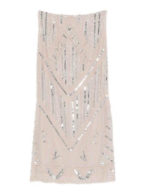 FORTE FORTE: Long skirts - Embroidered Long Skirt