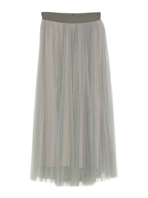 FORTE FORTE: Jupes longues - Jupe Longue - Gris