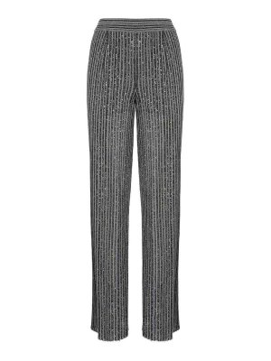 MISSONI: Pantalons casual - Pantalons Décontractés - Gris