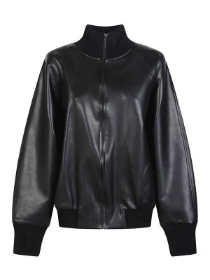 Norma Kamali: Chaquetas Bomber - Chaqueta Bomber - Negro