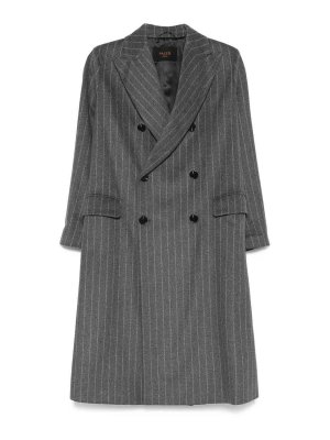 PALTO': knee length coats - Wool Double-Breasted Coat
