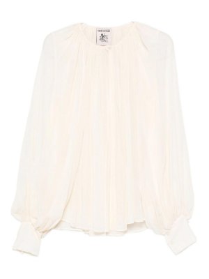 Semicouture: bluse - Camicetta in misto seta