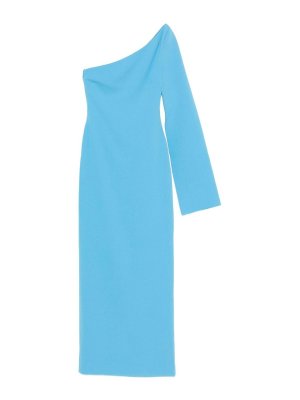 SOLACE LONDON: knee length dresses - Alina Midi Dress