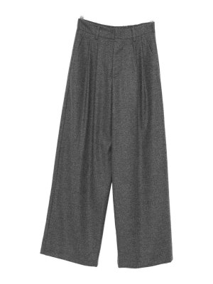 SUSANNE BOMMER: Pantalons casual - Pantalons Décontractés - Gris