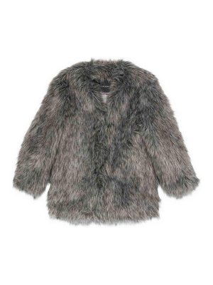 THELAURENT: Abrigos de borreguito y piel  - Abrigo De Piel - Gris