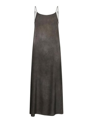 UMA WANG: Vestidos largos - Vestido Largo - Gris