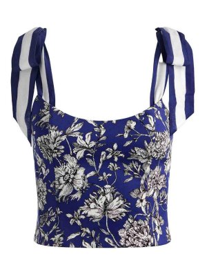 ALICE+OLIVIA: Tops & Débardeurs - Top - Bleu