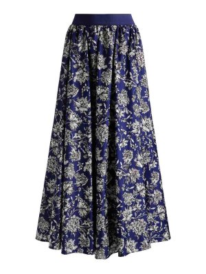 ALICE+OLIVIA: Jupes longues - Jupe Longue - Bleu