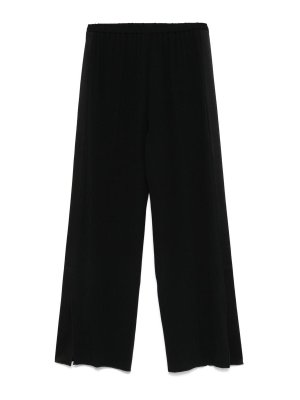 FORTE FORTE: Tailored & Formal trousers - Satin Smoking Trousers