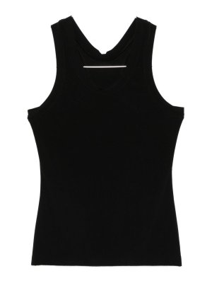 Norma Kamali: Tops und Tank Tops - Top - Schwarz