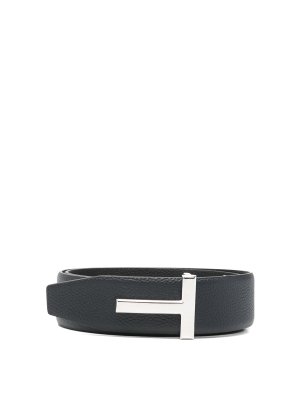 TOM FORD: belts - Leather Reversible Belt