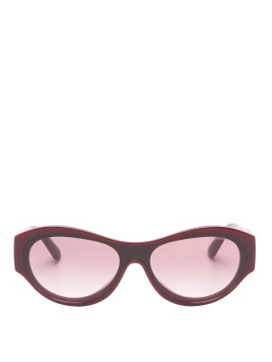 EMPORIO ARMANI: Gafas de sol - Gafas De Sol - Rojo Oscuro