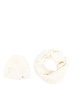 PEUTEREY: ニットキャップ - ビーニー帽 - 白