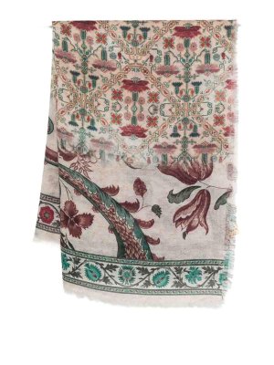 PIERRE-LOUIS MASCIA: sciarpe e foulard - Sciarpa in cashmere stampata