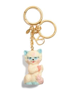 VALENTINO GARAVANI: key holders - Le Chat De La Maison Keyring