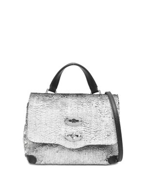 ZANELLATO: Bolsos Shopping - Bolso Shopping - Plata