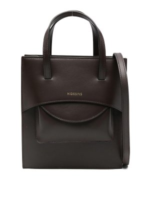 HIDESINS: pochette - Mini borsa in pelle con patta