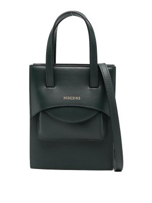 HIDESINS: clutches - Flap Leather Mini Bag