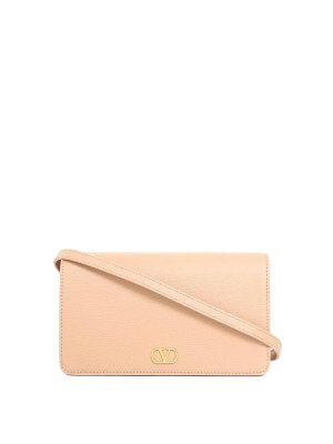 VALENTINO GARAVANI: クラッチバッグ - クラッチバッグ - ライトピンク