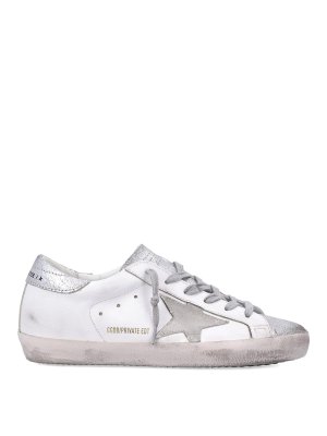 GOLDEN GOOSE: trainers - Super-Star Leather Sneakers