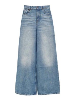 CHLOE': Jeans à jambe droite - Jean Droit - Bleu