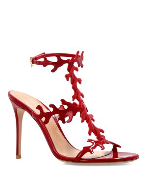 Gianvito Rossi: Sandalen - Sandalen - Rot