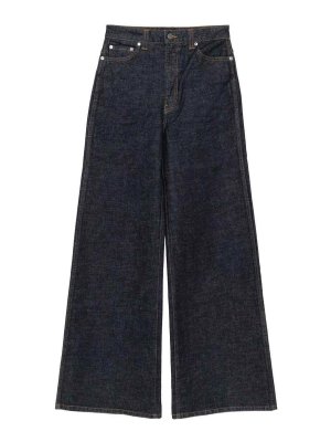 KHAITE: Jeans à jambe droite - Jean Droit - Bleu