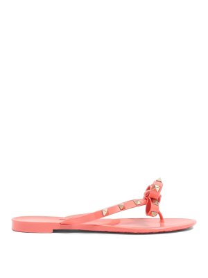 VALENTINO GARAVANI: Sandalen - Sandalen - Rot